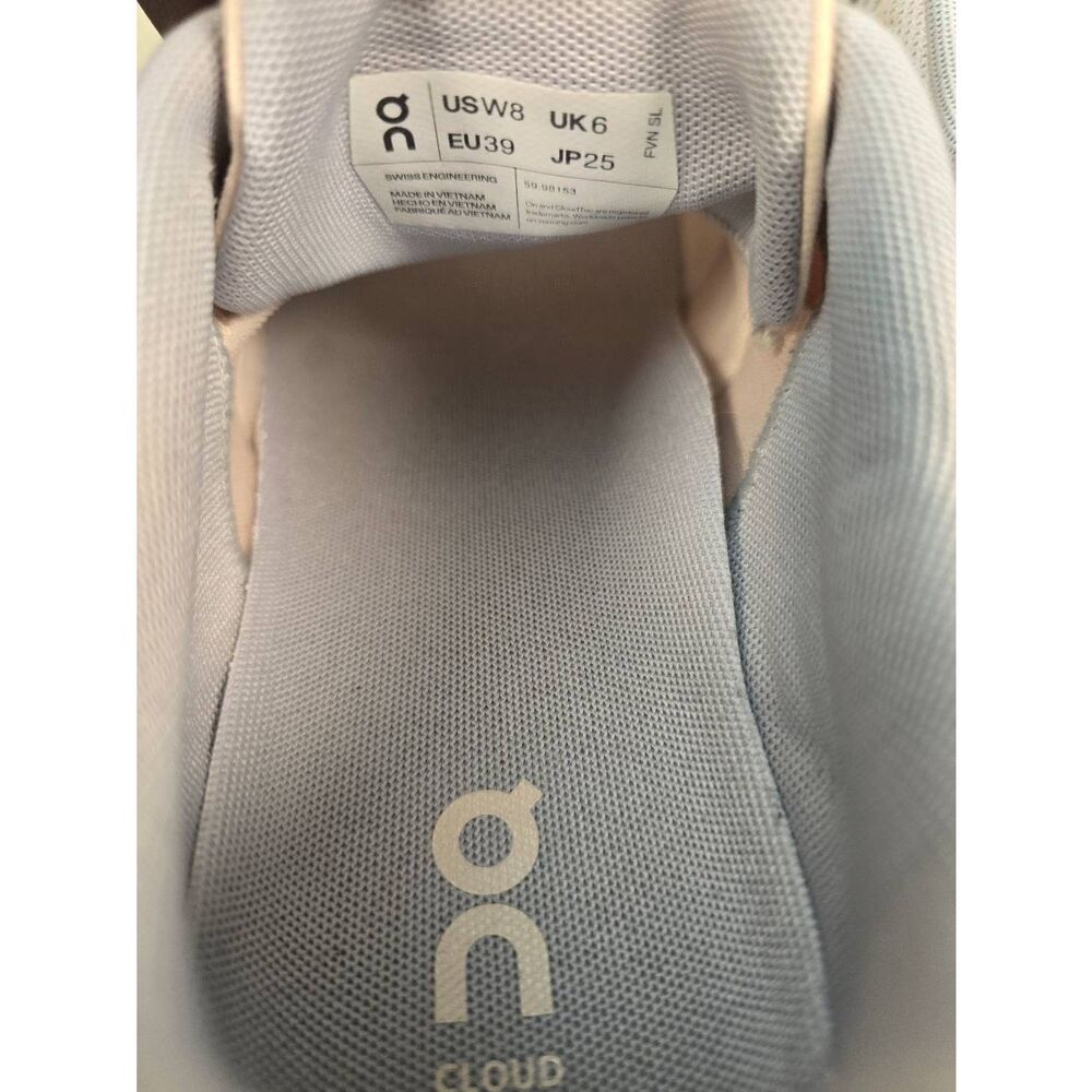 On Cloud 5 Pink Women’s Running Shoes Size 8 - Picture 7 of 8